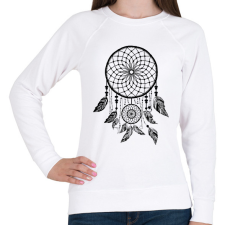 PRINTFASHION Álomfogó - Női pulóver - Fehér női pulóver, kardigán