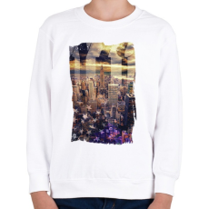 PRINTFASHION Álomvilág - Gyerek pulóver - Fehér