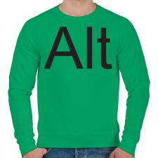 PRINTFASHION Alt - Férfi pulóver - Zöld férfi pulóver, kardigán