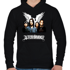 PRINTFASHION alterbridge - Férfi kapucnis pulóver - Fekete férfi pulóver, kardigán