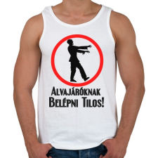 PRINTFASHION alvajáróknak... - Férfi atléta - Fehér atléta, trikó