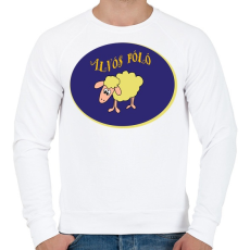 PRINTFASHION Alvós póló - Férfi pulóver - Fehér