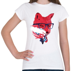 PRINTFASHION American fox - Női póló - Fehér
