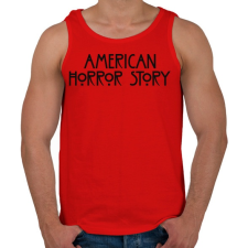 PRINTFASHION American Horror Story - Férfi atléta - Piros atléta, trikó