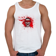 PRINTFASHION american psycho - Férfi atléta - Fehér