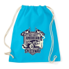 PRINTFASHION Amerikai hot rod - Sportzsák, Tornazsák - Surf blue
