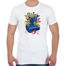 PRINTFASHION Amerikai retro sportató 4 - Férfi póló - Fehér