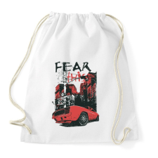 PRINTFASHION Amerikai retro sportautó 5 - Sportzsák, Tornazsák - Fehér tornazsák