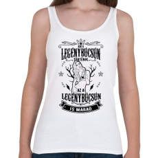 PRINTFASHION Ami a legénybúcsún marad - Női atléta - Fehér