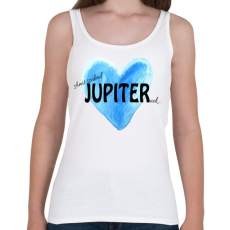 PRINTFASHION Amit szabad Jupiternek... - Női atléta - Fehér