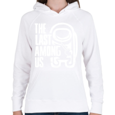 PRINTFASHION Among us - az utolsó - Női kapucnis pulóver - Fehér