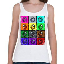 PRINTFASHION Among Us - Crew - Női atléta - Fehér női trikó