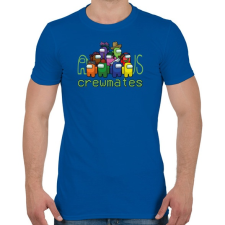 PRINTFASHION Among us Crewmates - Férfi póló - Királykék férfi póló