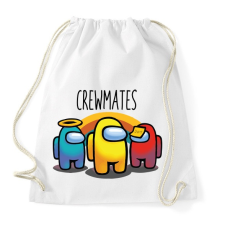 PRINTFASHION Among us - crewmates - Sportzsák, Tornazsák - Fehér tornazsák