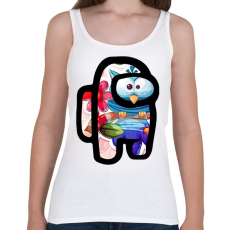 PRINTFASHION Among Us - Cuki Bagoly - Női atléta - Fehér