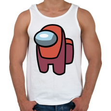 PRINTFASHION among us - Férfi atléta - Fehér