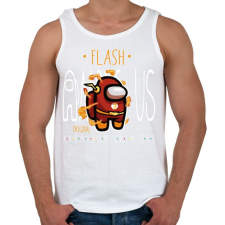 PRINTFASHION Among us Flash premium skin set - Férfi atléta - Fehér atléta, trikó