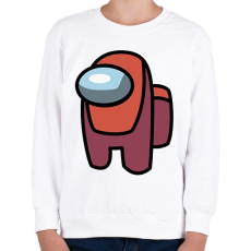 PRINTFASHION among us - Gyerek pulóver - Fehér