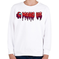 PRINTFASHION Among Us - Gyerek pulóver - Fehér gyerek pulóver, kardigán