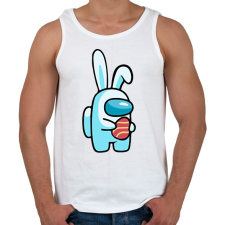PRINTFASHION Among us - Húsvéti nyúl - Férfi atléta - Fehér atléta, trikó