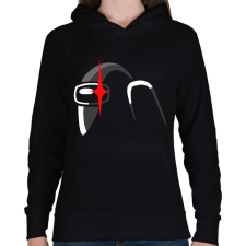 PRINTFASHION Among us Impostor - Női kapucnis pulóver - Fekete női pulóver, kardigán