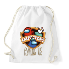 PRINTFASHION Among us - impostors among us - Sportzsák, Tornazsák - Fehér tornazsák