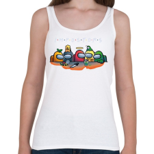 PRINTFASHION Among us - impostors - Női atléta - Fehér női trikó