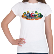 PRINTFASHION Among us - impostors - Női póló - Fehér női póló