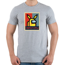 PRINTFASHION Among us Impotchu - Férfi póló - Sport szürke férfi póló