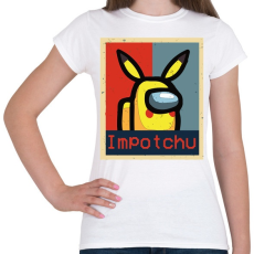PRINTFASHION Among us Impotchu - Női póló - Fehér
