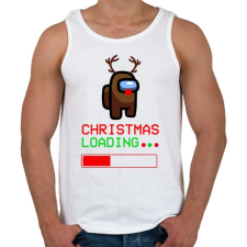 PRINTFASHION Among Us Karácsony - Férfi atléta - Fehér atléta, trikó