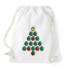 PRINTFASHION Among us - Karácsonyfa - Sportzsák, Tornazsák - Fehér