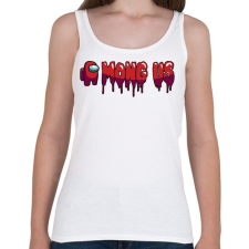 PRINTFASHION Among Us - Női atléta - Fehér női trikó