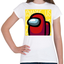 PRINTFASHION Among us - Női póló - Fehér női póló
