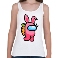 PRINTFASHION Among Us nyuszi - Női atléta - Fehér