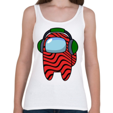 PRINTFASHION Among us Pewdiepie - Női atléta - Fehér