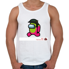 PRINTFASHION Among us - R.Y. sus  - Férfi atléta - Fehér atléta, trikó