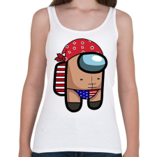 PRINTFASHION Among us: Ricardo - Női atléta - Fehér női trikó