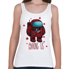 PRINTFASHION Among us spaceman - űrhajós - Női atléta - Fehér