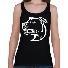 PRINTFASHION Amstaff 03 - Női atléta - Fekete női trikó