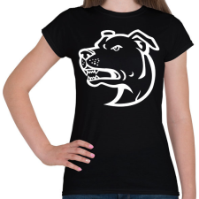 PRINTFASHION Amstaff 03 - Női póló - Fekete női póló