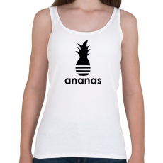 PRINTFASHION Ananas - Parody - Női atléta - Fehér