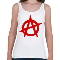 PRINTFASHION Anarchia - Női atléta - Fehér