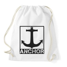PRINTFASHION Anchor - Sportzsák, Tornazsák - Fehér tornazsák