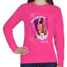 PRINTFASHION ANGEL TEAM - Női pulóver - Fukszia női pulóver, kardigán