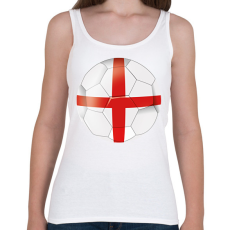 PRINTFASHION Angol labda - Női atléta - Fehér