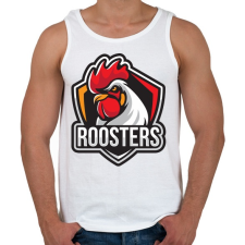 PRINTFASHION Angry bird - Férfi atléta - Fehér atléta, trikó