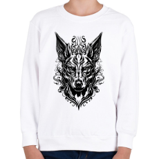 PRINTFASHION angry cerberus - Gyerek pulóver - Fehér