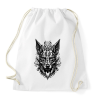 PRINTFASHION angry cerberus - Sportzsák, Tornazsák - Fehér