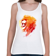 PRINTFASHION Angry lion - Női atléta - Fehér